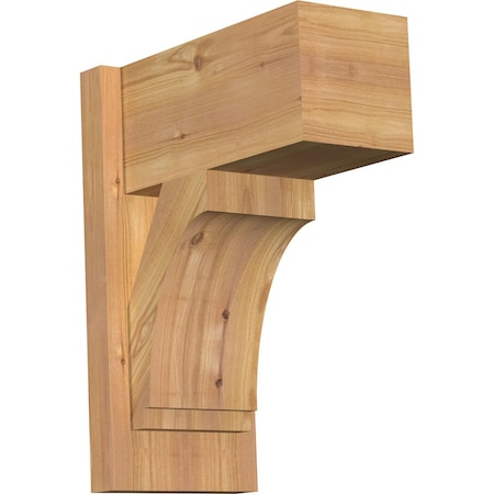 Imperial Block Smooth Outlooker, Western Red Cedar, 7 1/2W X 14D X 18H